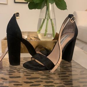 Steve Madden strappy block heel